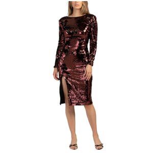 DRESS THE POPULATION Natalie Sequin Dress